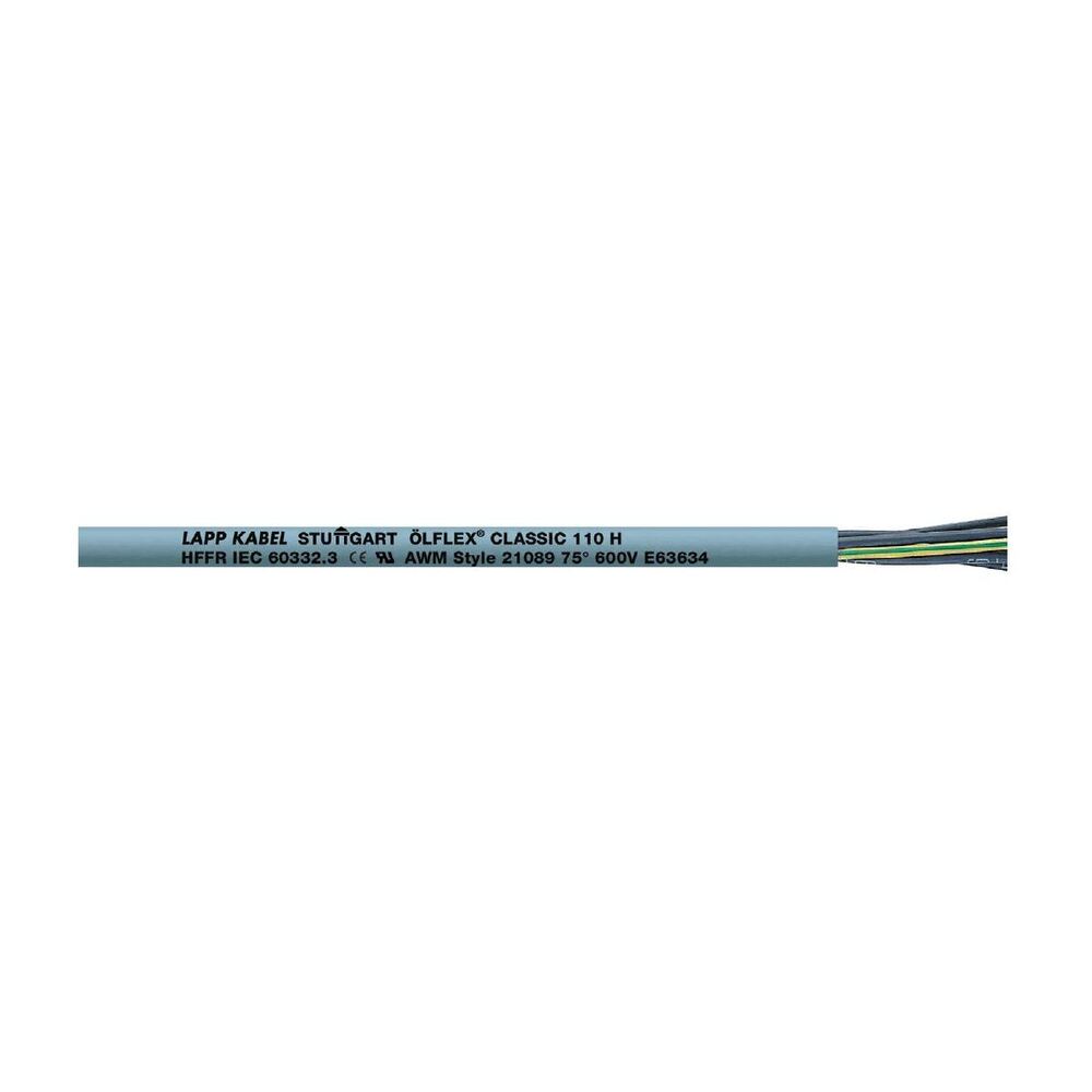 Câble De Contrôle ÖLFLEX Classic 110 H 2x0.75mm² - 10019910 [20 Mètres]