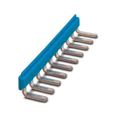 Phoenix Contact Puente De Inserción De 10 Polos 6.15mm Azul - 2716680 [2 Piezas]