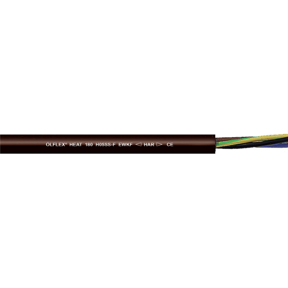 Olflex Heat 180 Câble D'Alimentation En Silicone 3G0.75mm² - 0046901 [10 Mètres]
