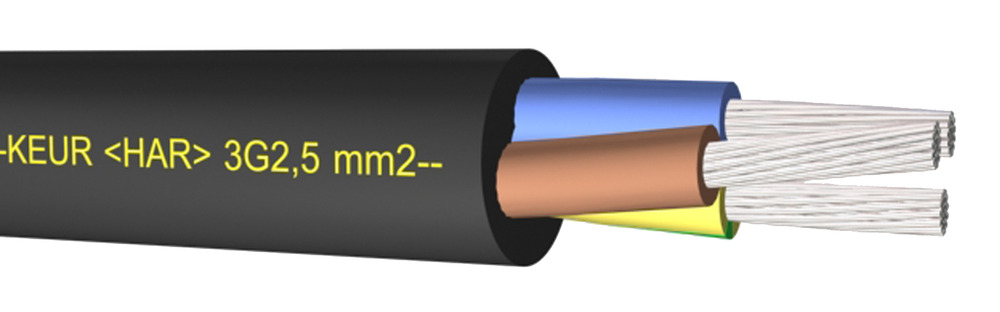 Draka Nwpk Aqua 3G2.5 Cable De Neopreno Submarino - 120828 [10 Metros]