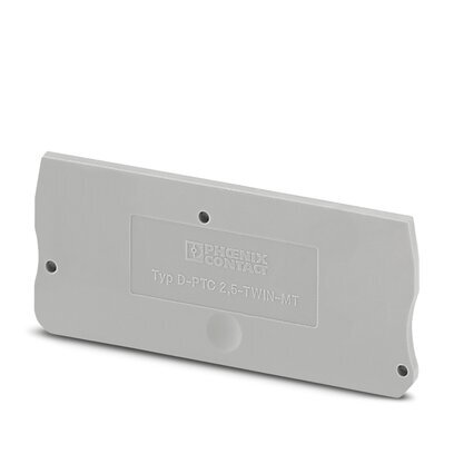 Phoenix Contact Capot D-PTC 2.5-TWIN-MT Gris - 3270100 [50 Pièces]