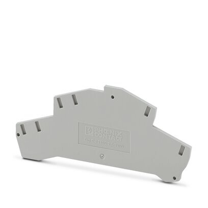 Phoenix Contact End Cover D-PTTBS 2.5-TWIN Gray - 3210608 [50 Pieces]