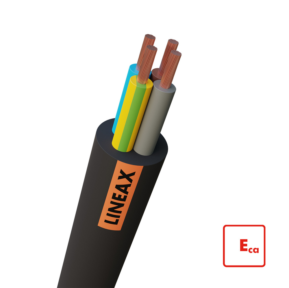 Nexans H07RN-F Câble Flexible Industriel 4G 16mm2 Eca - 10055707 [2 Mètres]