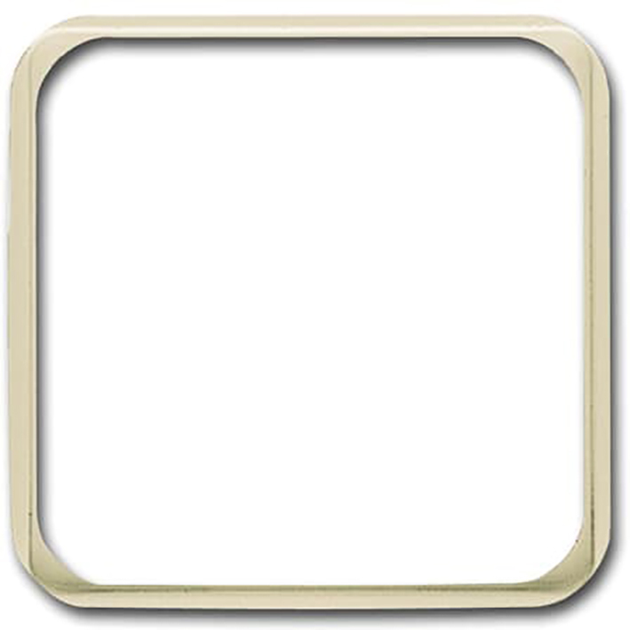 ABB Busch-Jaeger 50x50mm SI Adapter Cover Plate Cream - 2CKA001726A0173 [2 Pieces]