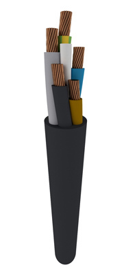 Cable De Neopreno Industrial TKF H07RN-F 2x2.5mm Eca - 187666 [10 Metros]