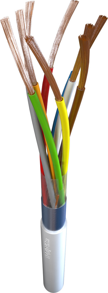 Cable De Control Resistente Al Fuego TKF 2x0.75 + 8x0.22 B2ca - 181189 [10 Metros]