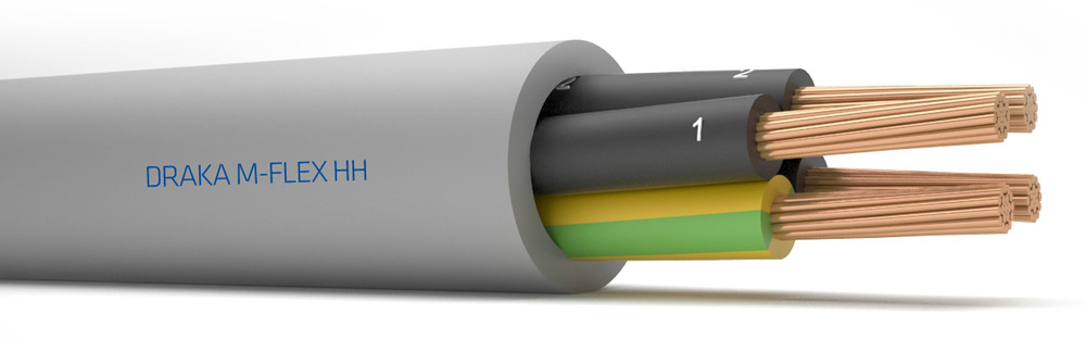 M-Flex HH Cca 5G0.75 Besturingskabel 300/500V Grijs - 832152 [10 Meters]