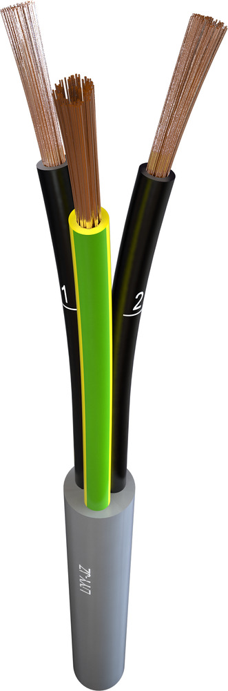 TKF LIYY-JZ Flexible Control Cable 4G 0.75mm Dca - 167708 [20 Meters]