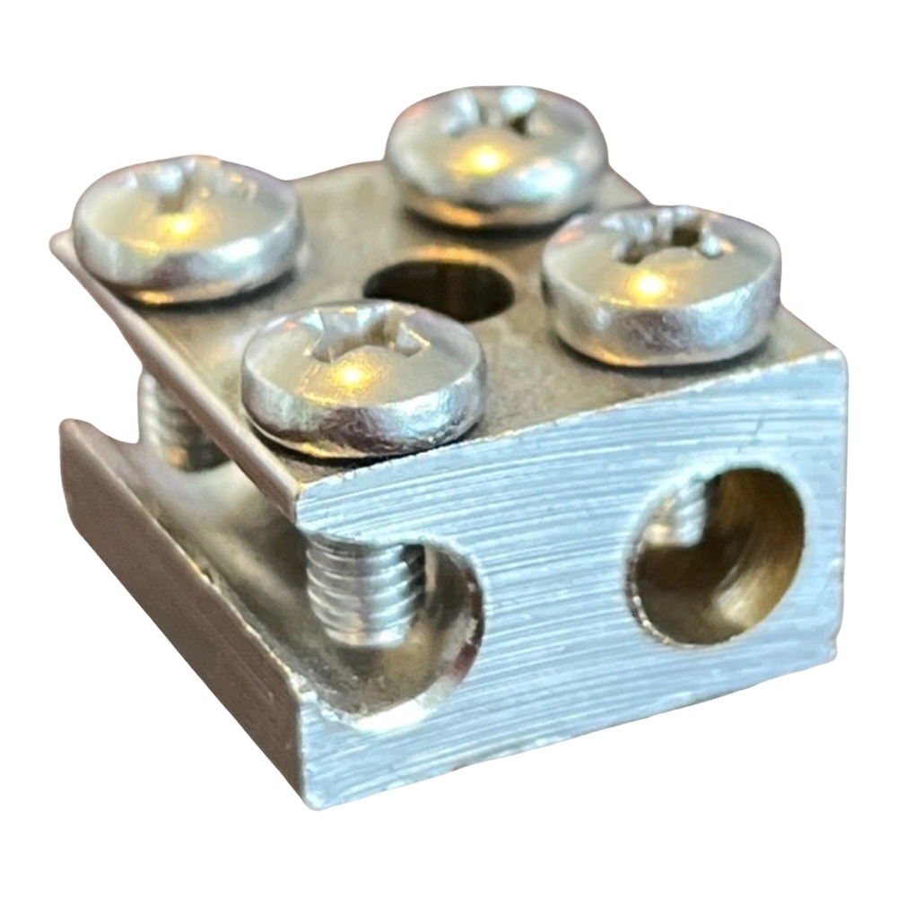 Stainless Steel Grounding Block 16-25mm For Wire Tray - CHAB2516 [2 Pieces]