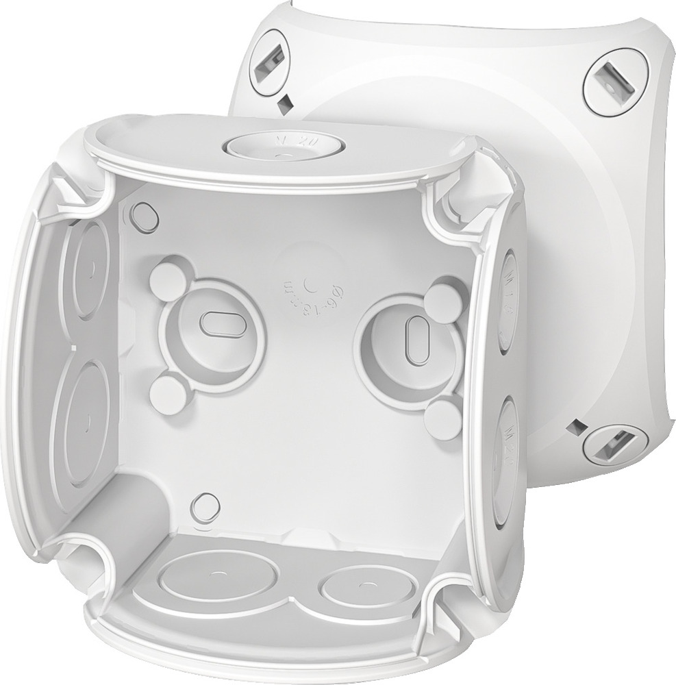 Caja De Conexiones Hensel IP66 Con Membranas - DK 0100 G [2 Piezas]