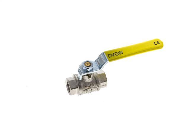 Rp 1/2 inch 2-Weg Messing Kogelkraan Zuurstof PN 50
