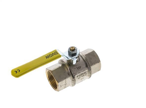 Válvula De Bola De Latón De 2 Vías Para Oxígeno Rp 1 Pulgadas PN 45