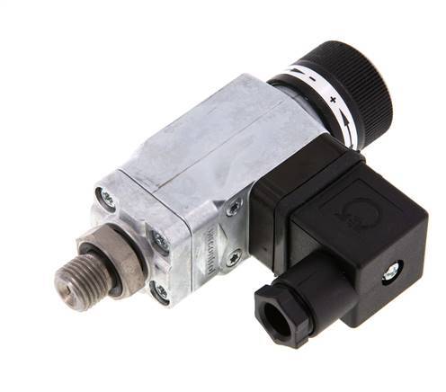 10 to 80 bar SPDT Zinc Die-Cast Pressure Switch G1/4'' 250VAC DIN-A Connector