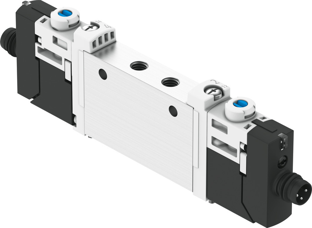 Festo 2x3/2 NC Monostable Air Solenoid Valve M5 150l/min - 577347