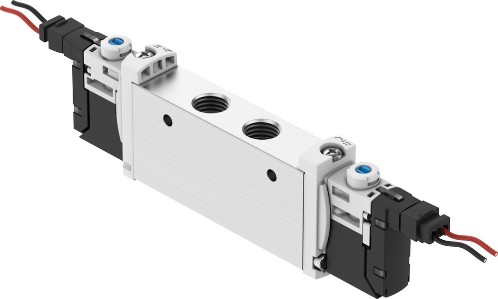 Festo 2x3/2 NC Monostable Válvula Solenoide De Aire G1/8 560L/Min - 577321