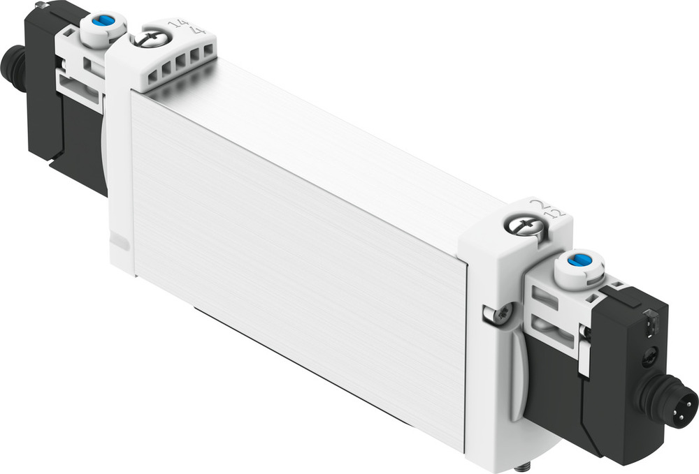 Festo 2x3/2 NO/NC Monostabiles Luft Magnetventil Flansch 770l/min - 8031542