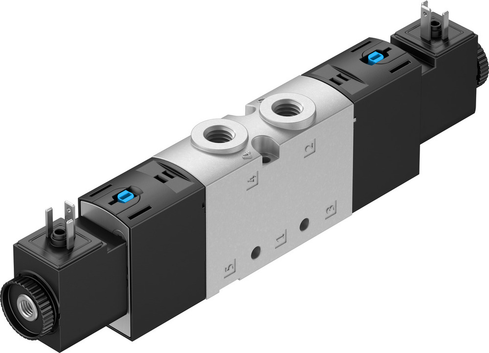 Festo 2x3/2 NO Monostable Válvula Solenoide De Aire G1/8 600l/min - 577522
