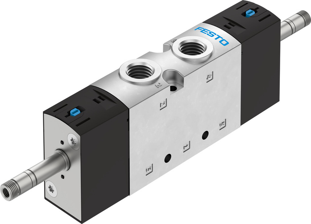 Festo 2x3/2 NC Monostable Vanne Électrovanne Air G3/8 1600l/min - 8036700