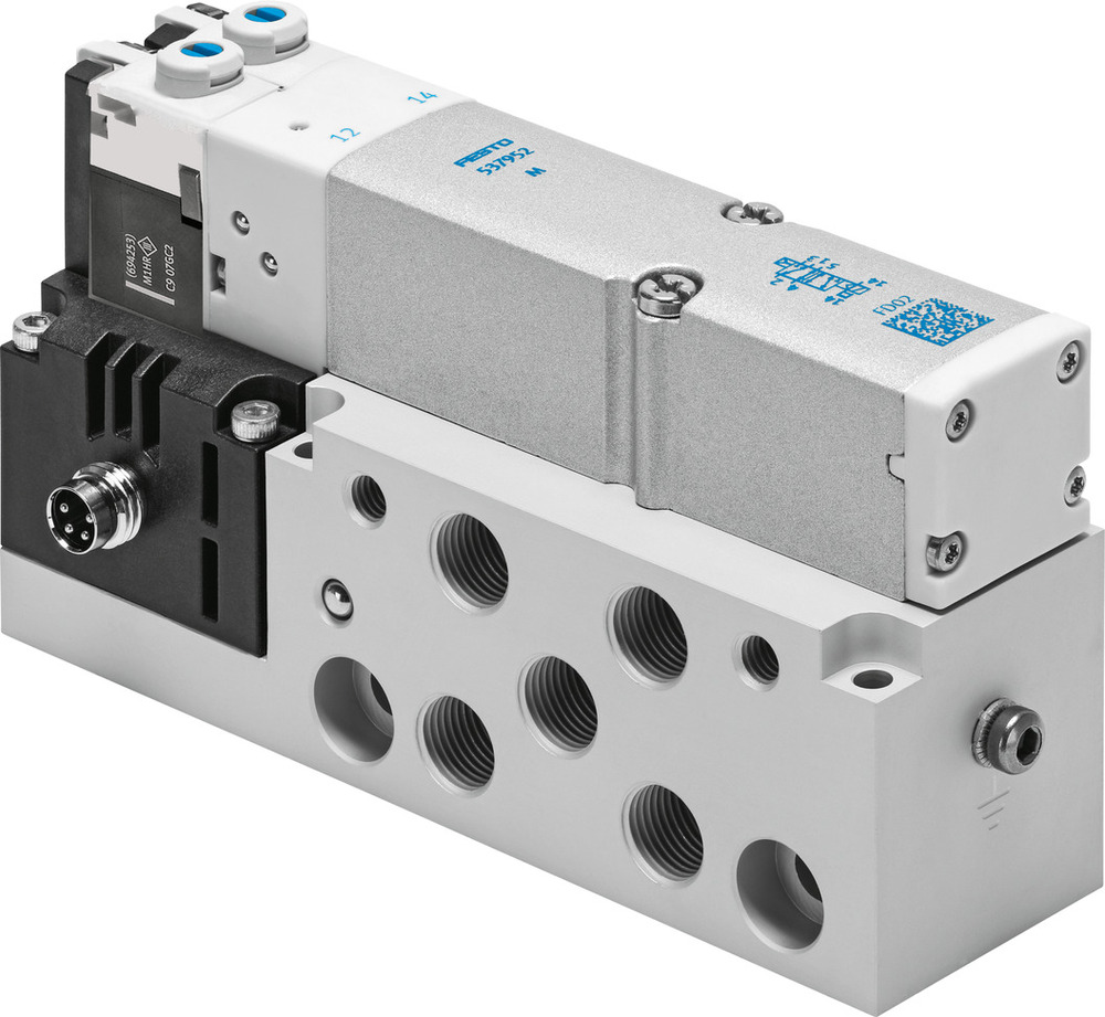 Festo 5/3 NC Lucht Magneetventiel G1/8 610L/Min - 537966