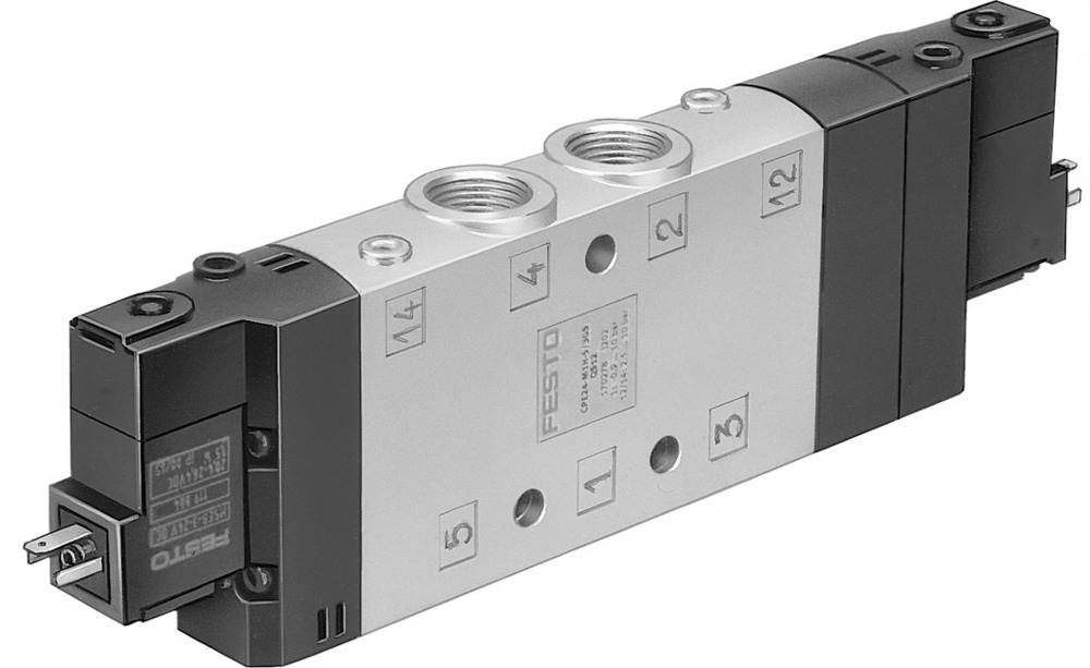 Festo 5/2 Bistabiel Lucht Magneetventiel G3/8 3200L/Min - 163811