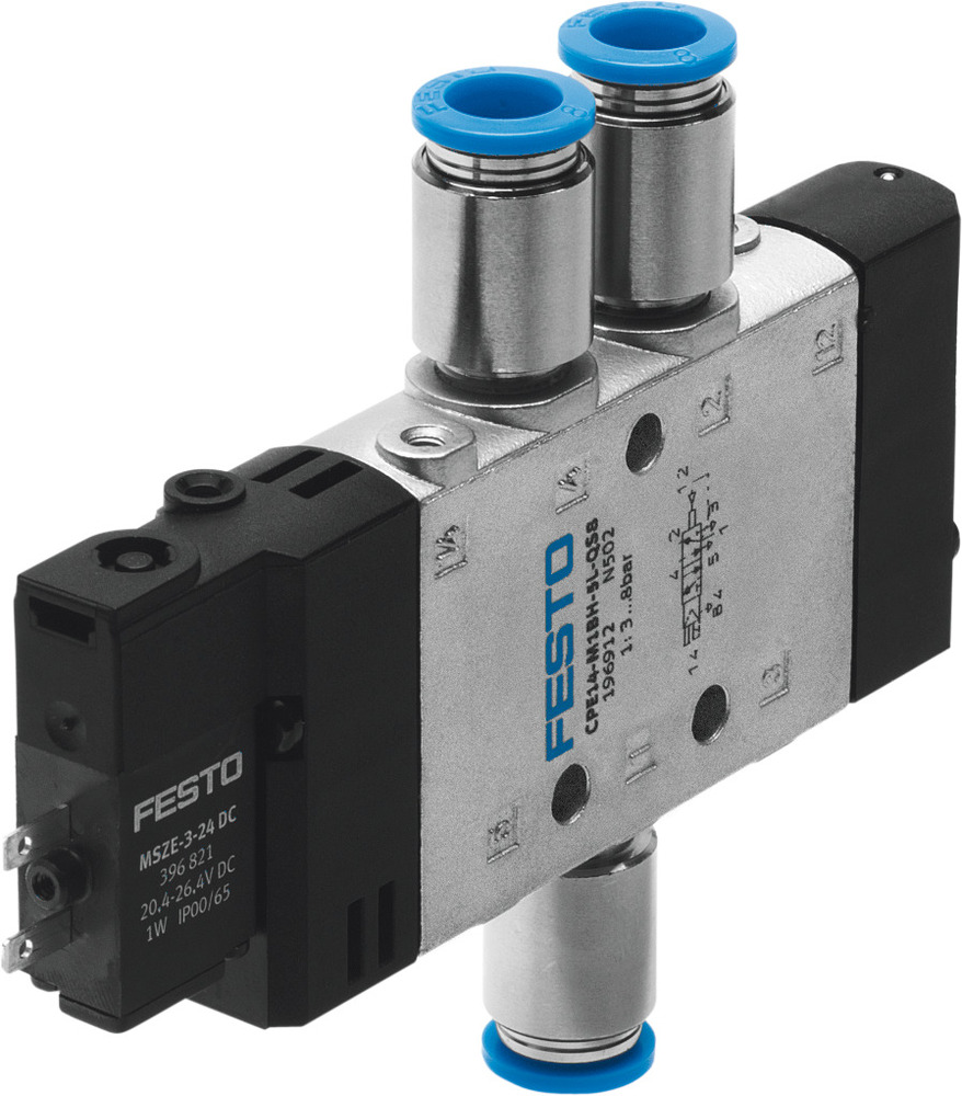 Festo 5/2 Monostable Air Électrovanne QS-6 400L/Min - 196911