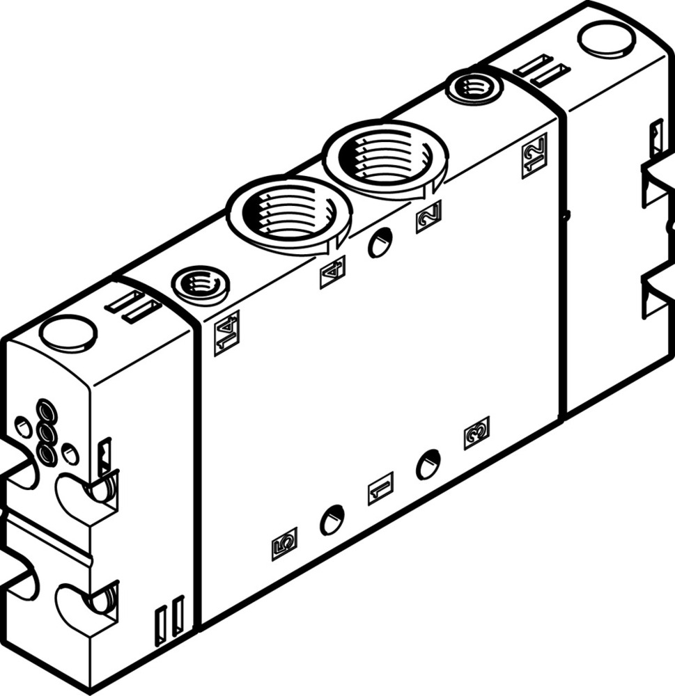 Festo 5/2 Bistable Basic Valve G1/4 1500l/min - 550155