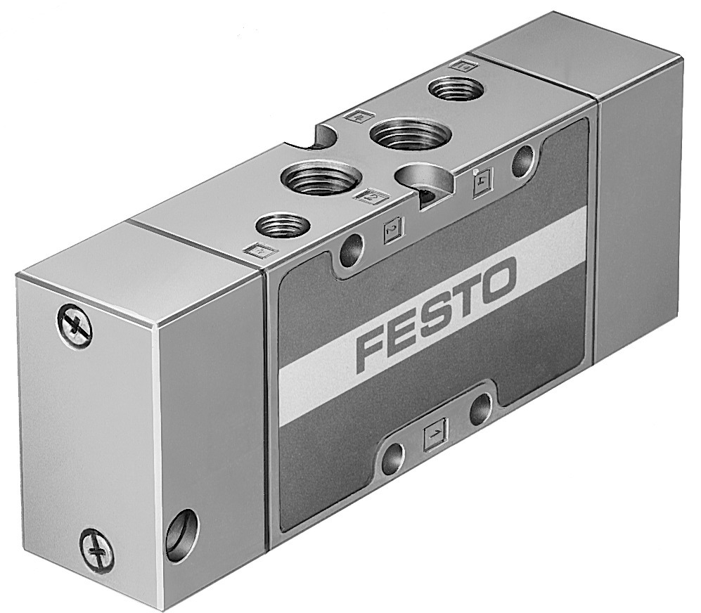 Festo 5/3 Erschöpfte Pneumatische Ventil G1/4 1600l/min - 14297