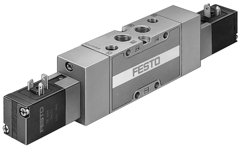Festo 5/2 Bistabiler Luft Magnetventil G1/4 1600l/min - 19136
