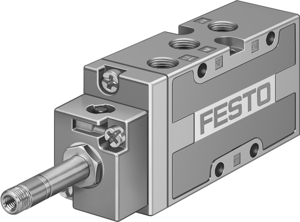 Festo 5/2 Monostable Válvula Solenoide De Aire G1/8 1000L/Min - 30992