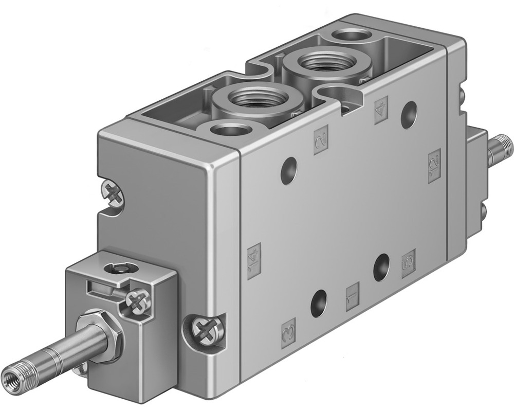 Festo 5/2 Bistabiel Lucht Magneetventiel G3/8 2000L/Min - 535935