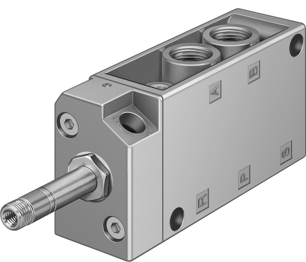 Festo 5/2 Monostabil Luft Magnetventil G1/4 1000L/Min - 10349