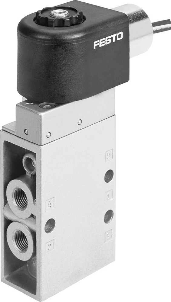 Festo 5/2 Monostable Válvula Solenoide De Aire G1/8 500L/Min - 535909