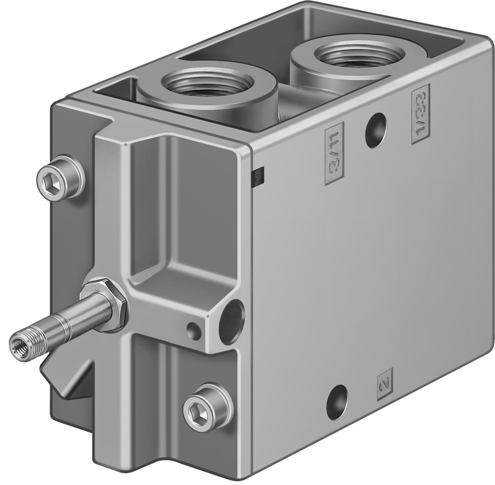 Festo 3/2 NO Monostable Air Solenoid Valve G3/4 7500l/min - 11969
