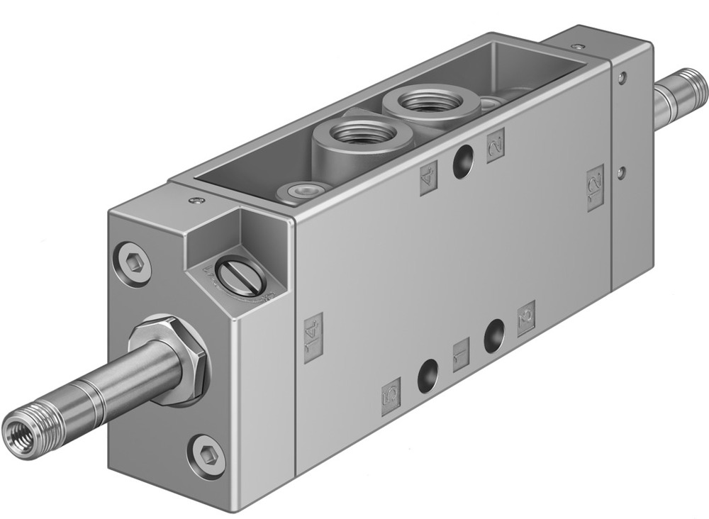 Festo 5/2 Bistable Air Électrovanne G1/8 600L/Min - 14008