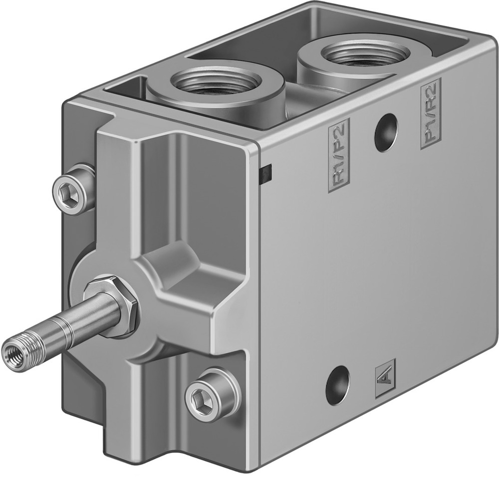 Festo 3/2 NC Monostabiles Luft Magnetventil G1/2 3700l/min - 7960