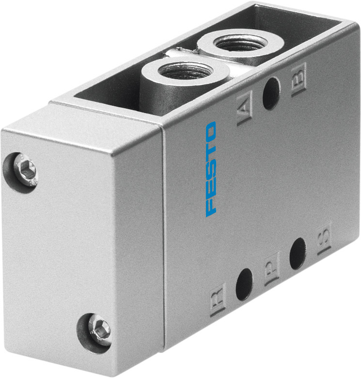 Festo 5/2 Válvula Neumática Monostable G1/8 500L/Min - 9764