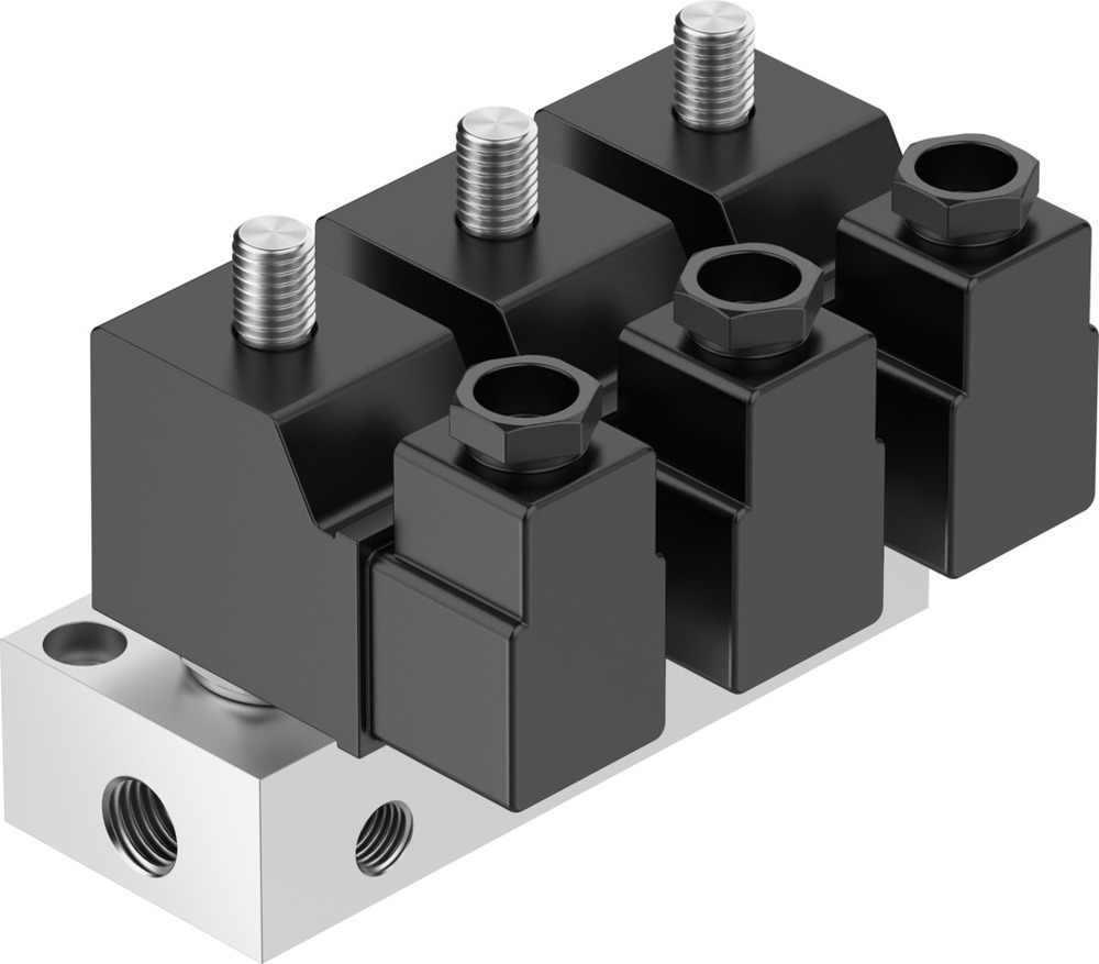 Festo 3x3/2 NC Monostabil Luft Magnetventil G1/4 160L/Min - 6687