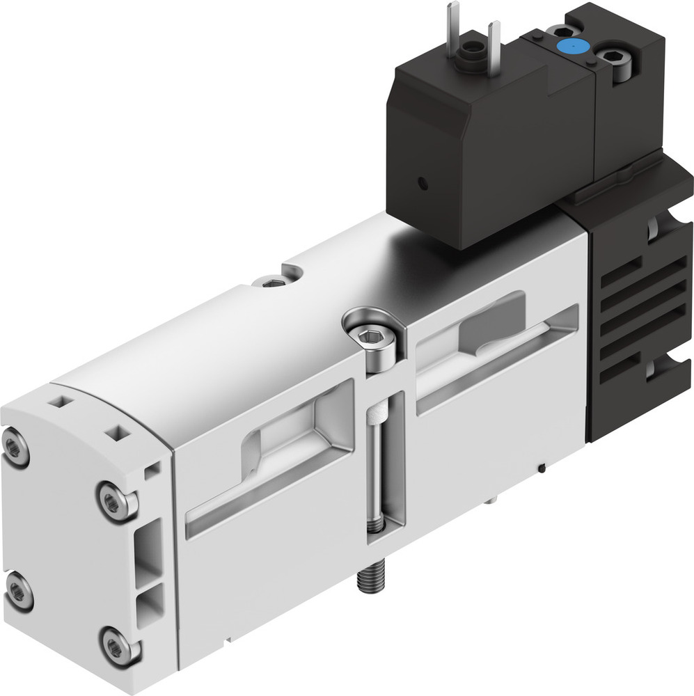 Festo 5/2 Monostabil Luft Magnetventil Baugröße 26mm ISO 15407-1 1100l/min - 547098