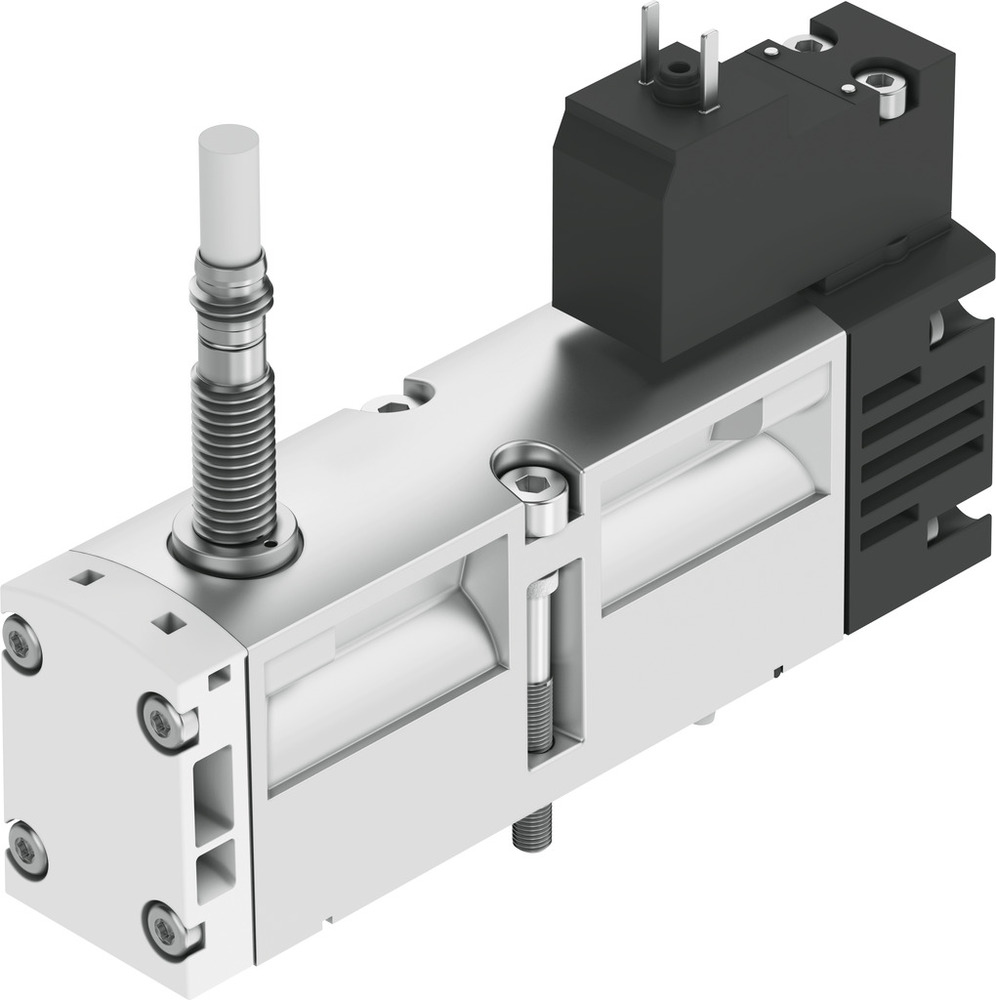 Festo 5/2 Monostabil Magnetventil Baugröße 26mm ISO 15407-1 1100l/min - 560725