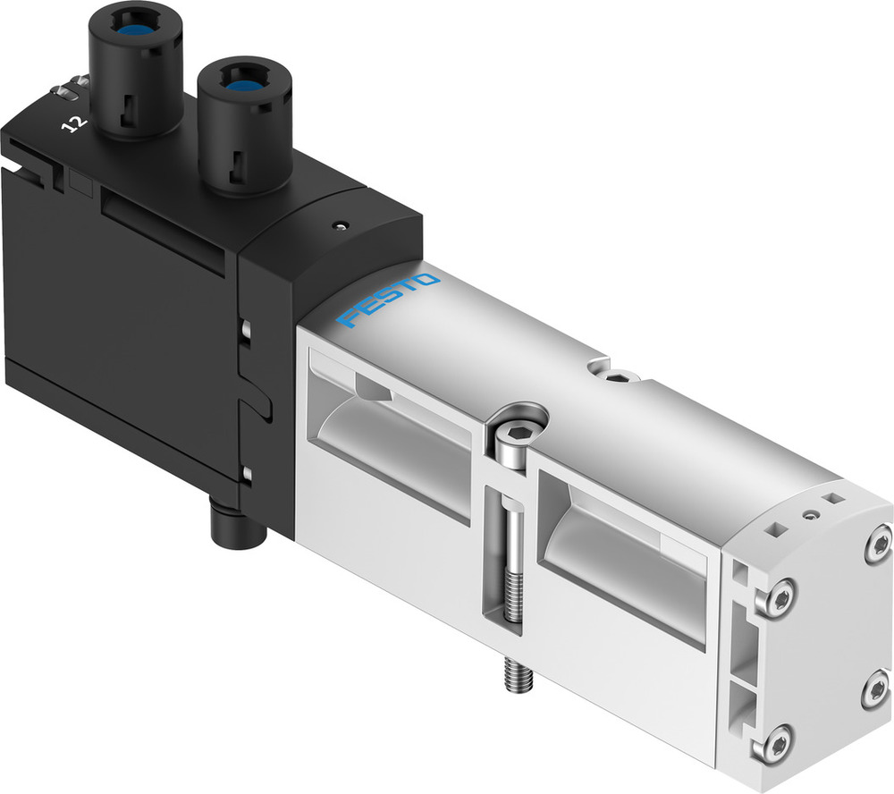 Festo 2x3/2 NC Monostable Air Solenoid Valve Size 26mm ISO 15407-2 900l/min - 8033013