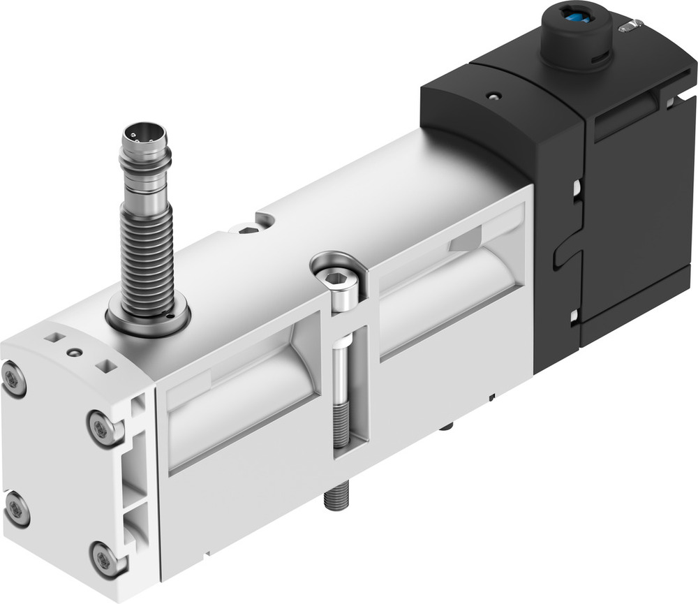 Festo 5/2 Monostable Válvula Solenoide De Aire Tamaño 26mm ISO 15407-2 1100l/min - 8033050