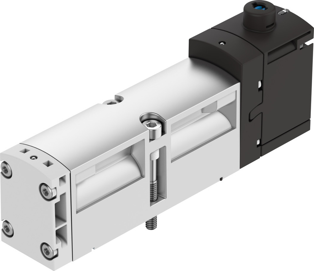 Festo 5/2 Monostable Válvula Solenoide Tamaño 26mm ISO 15407-2 1100l/min - 8033068