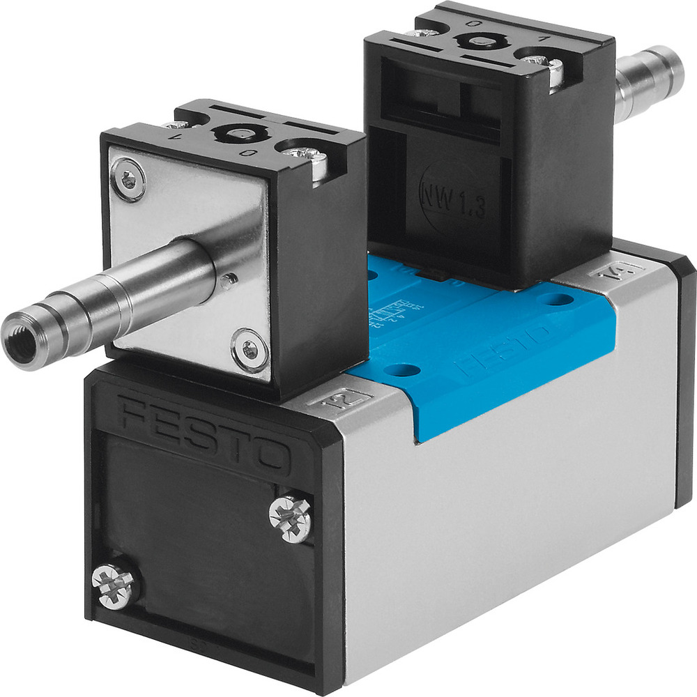 Festo 5/2 Bistable dominant Air Solenoid Valve Size 1 ISO 5599-1 1200l/min - 159691