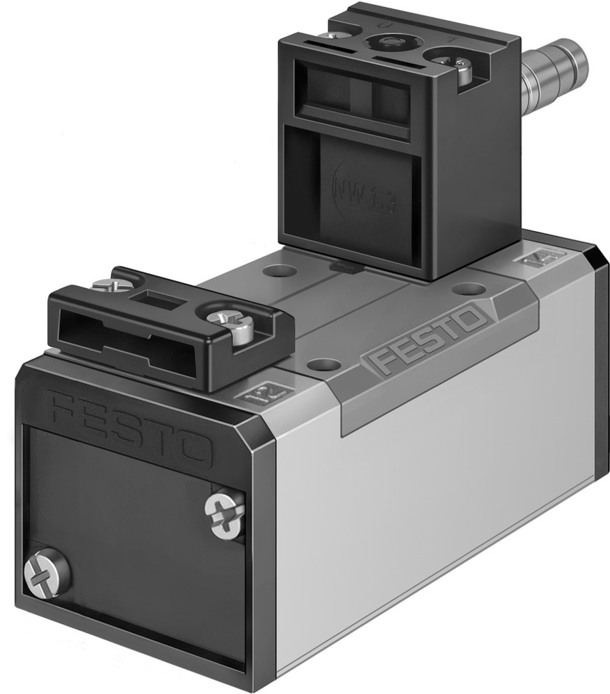 Festo 5/2 Monostable Válvula Solenoide Tamaño 3 ISO 5599-1 4500l/min - 160896