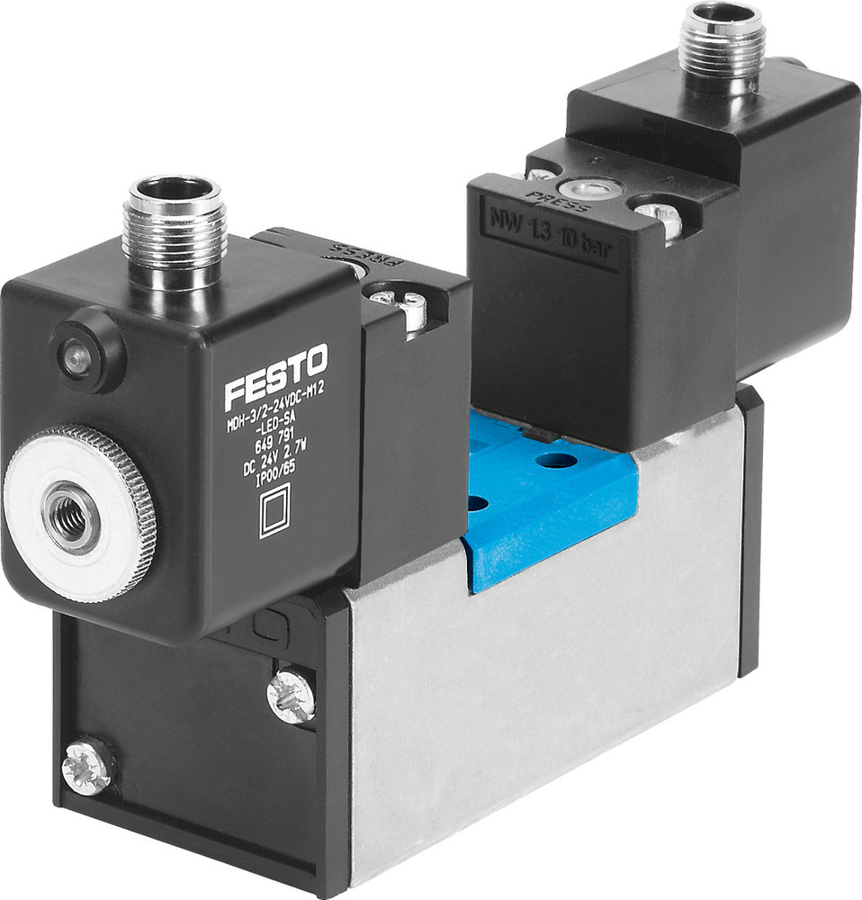 Festo 5/2 Bistable Dominant Vanne Électrovanne Taille 3 ISO 5599-1 2300l/min - 540817