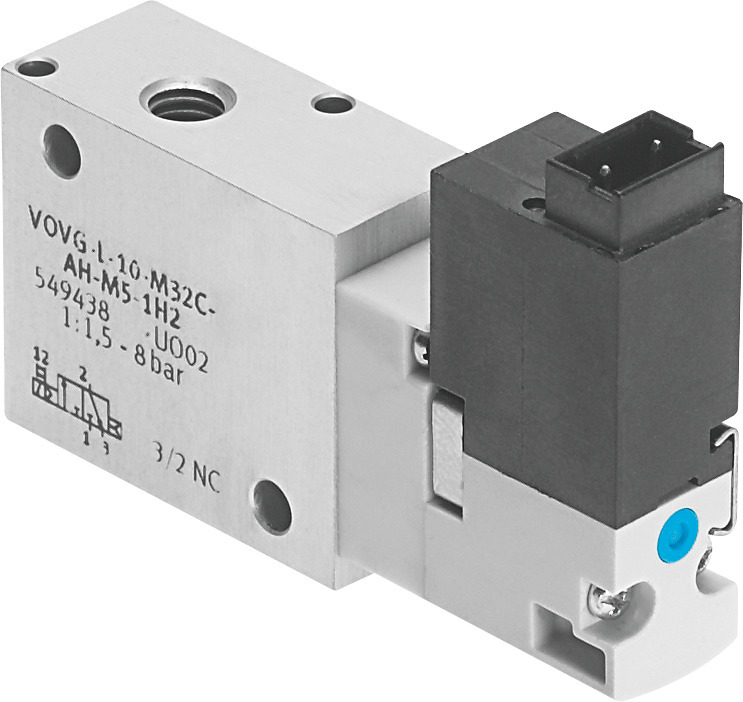 Festo 3/2 NC Monostable Électrovanne À Air M5 200L/Min 2 - 8Bar/2 - 116Psi - 560698