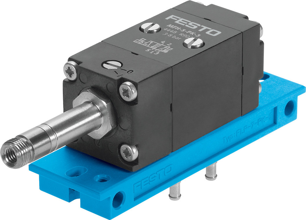 Festo 5/2 Monostable Válvula Solenoide De Aire PK-3 105l/min 1.5 - 8bar/22 - 116psi - 11546