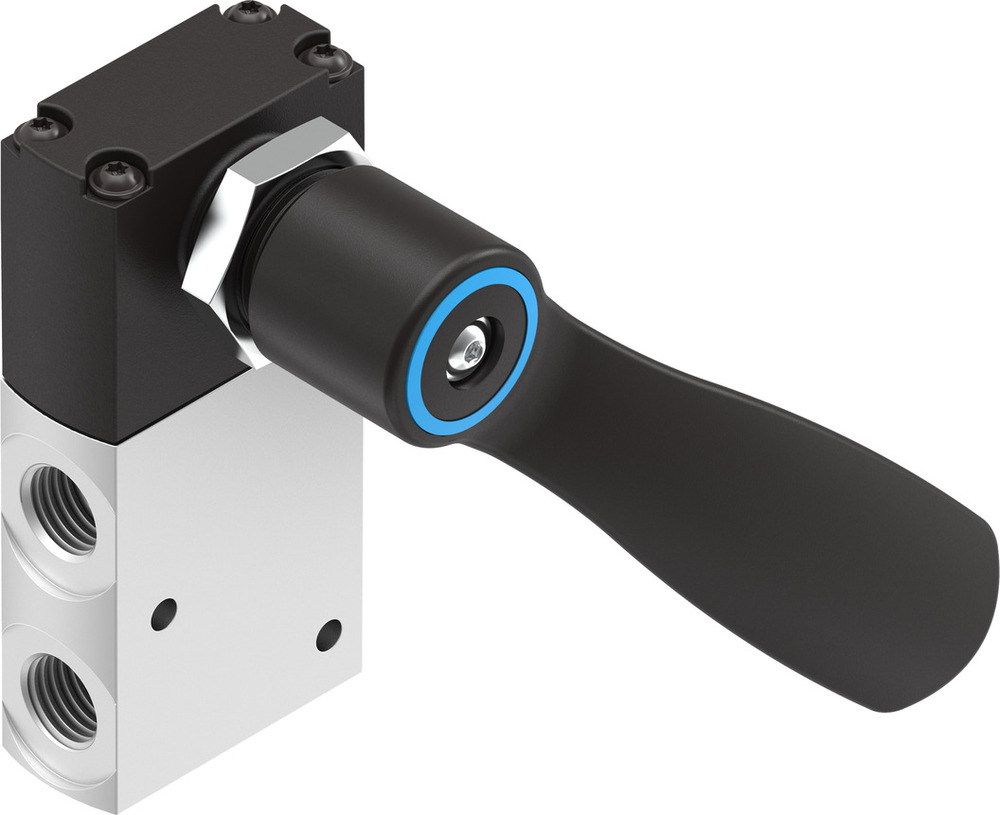 Festo 3/2 NO/NC Monostabile Handhebelventil G1/4 870l/min -0.95 - 10bar/-14 - 145psi - 4165854