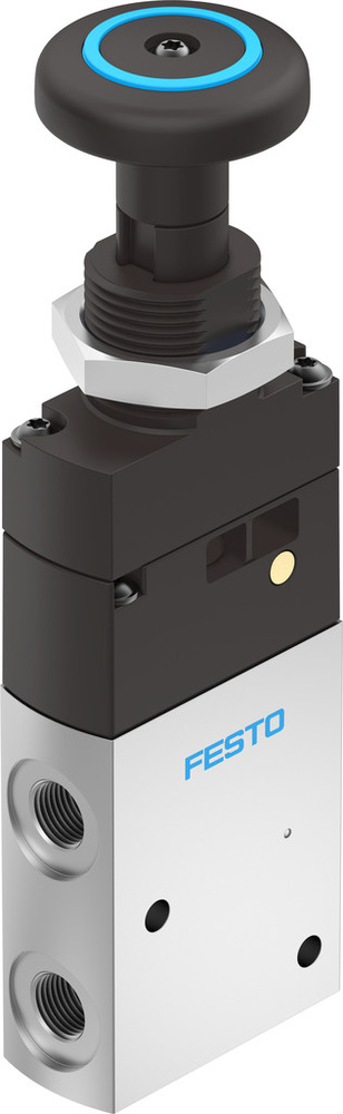 Festo 3/2 Vanne À Bouton Poussoir Bistable G1/4 870L/Min -0,95 - 10Bar/-14 - 145Psi - 5299714