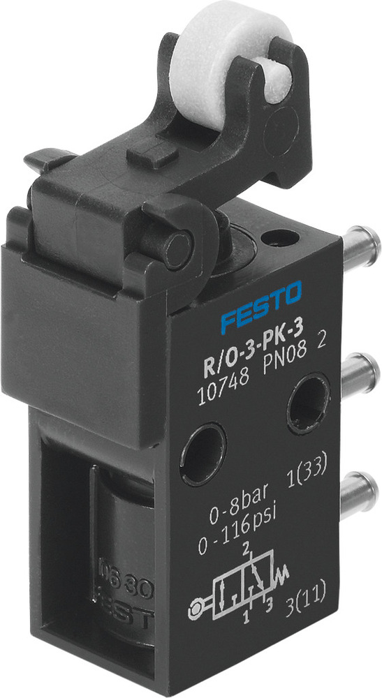Festo 3/2 NO/NC Vanne À Levier Monostable PK-3 80l/min - 10748